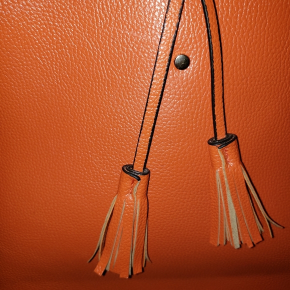 Neiman Marcus orange tote - Picture 4 of 4